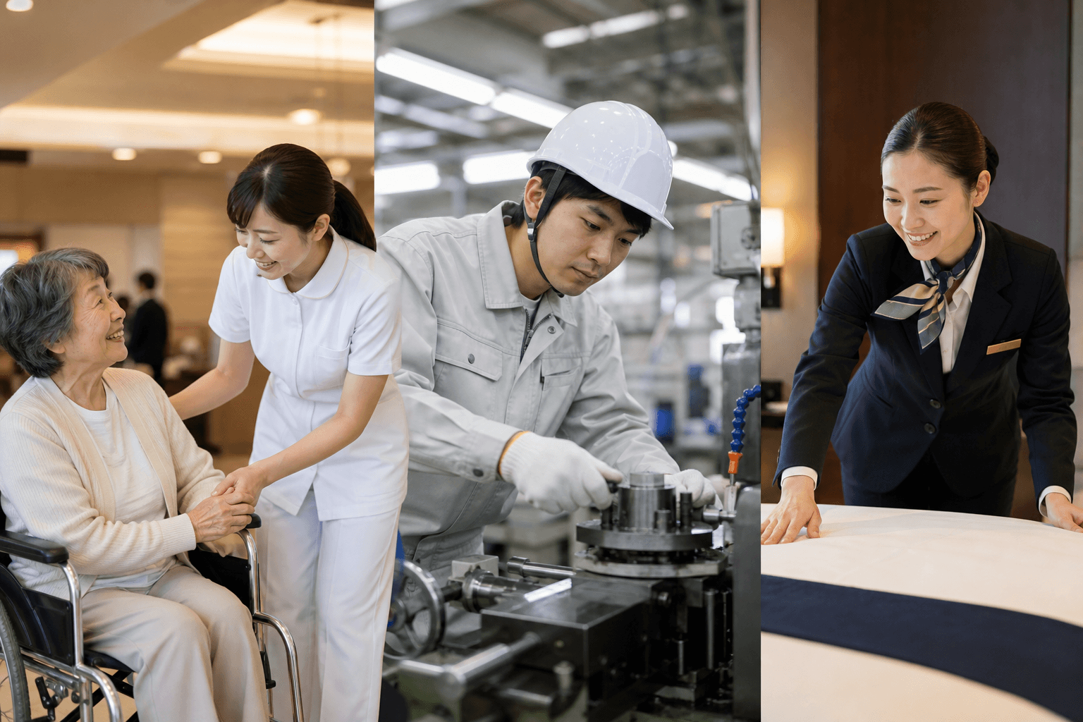 Cara Memilih Bidang: Kaigo, Manufacturing, Hotel, dan Lainnya